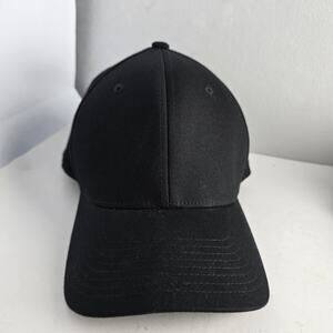 Flex Fit Mens Hat Black Size XL/XXL